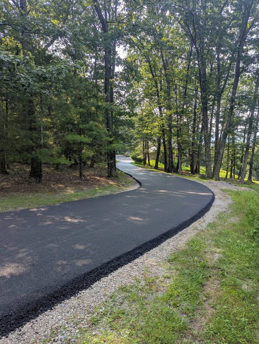 Aungst's Asphalt Services — Heavy Machinery at Work