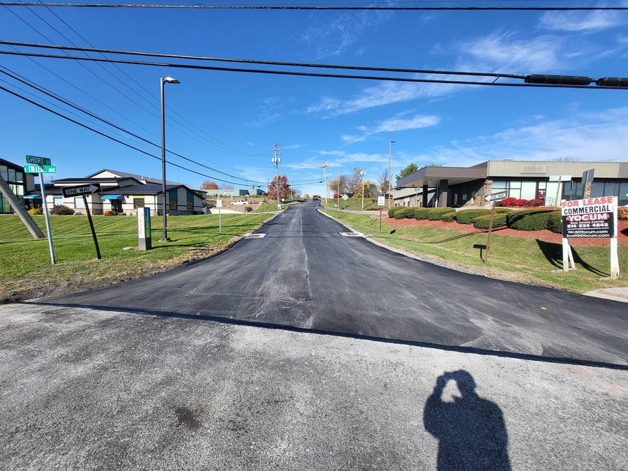 Aungst's Asphalt Services — Before & After Sealcoat