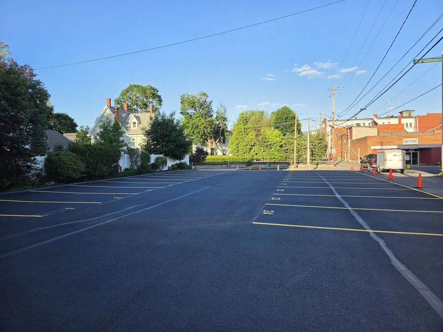Aungst's Asphalt Services — Line Striping Detail